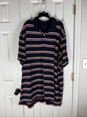 Harbor Bay Men’s Polo Shirt Size 6XLT